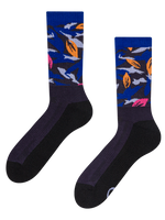 Active Regular Socks Abstract Jungle