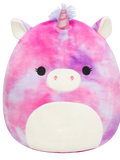 Squishmallows Lola the Purple and Pink Unicorn, 20 cm