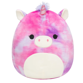 Squishmallows Lola the Purple and Pink Unicorn, 20 cm
