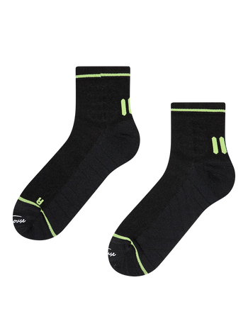 Men's Hiking Ankle Socks Black