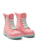Flamingo Pink Kids' Rain Boots