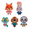 Zootopia plush toy- 5 Pack, 8 cm