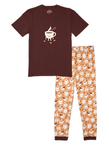 Men's Pyjamas Sleepy Coffee