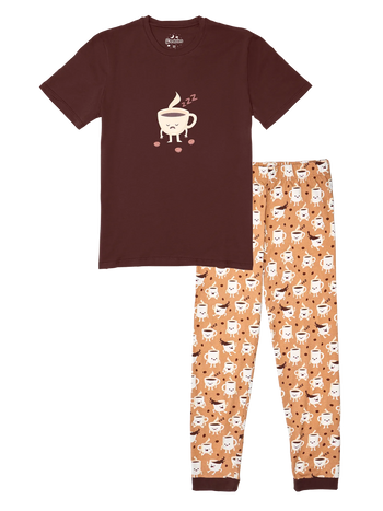 Men's Pyjamas Sleepy Coffee