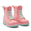 Flamingo Pink Kids' Rain Boots