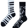 Bamboo Regular Socks Piano Music