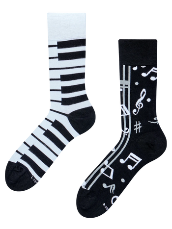 Bamboo Regular Socks Piano Music