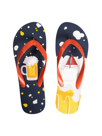 Flip Flops Beer & Boat
