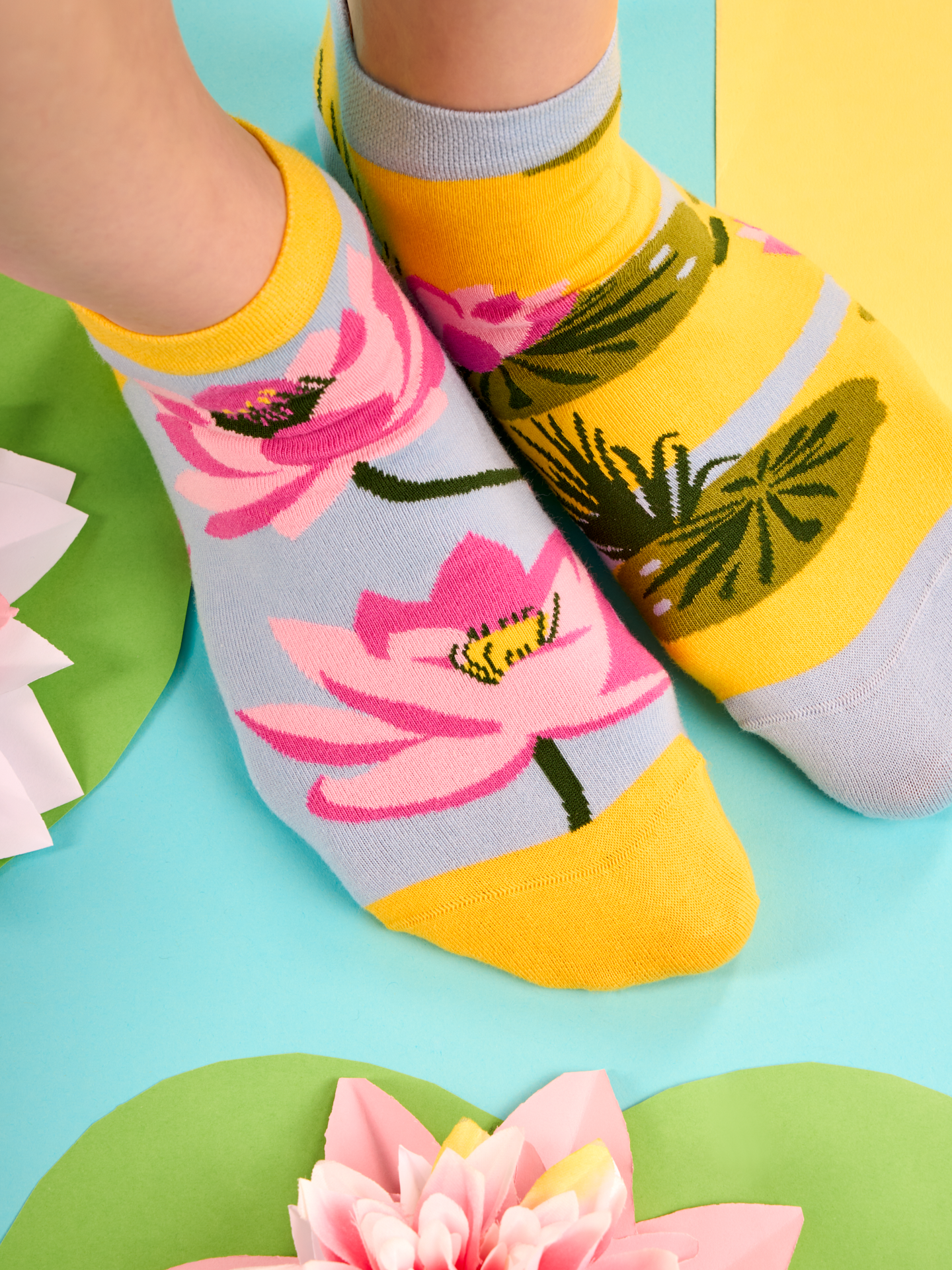 Ankle Socks Water Lily