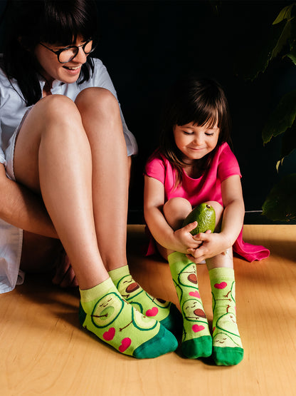 Kids' Socks Avocado Love