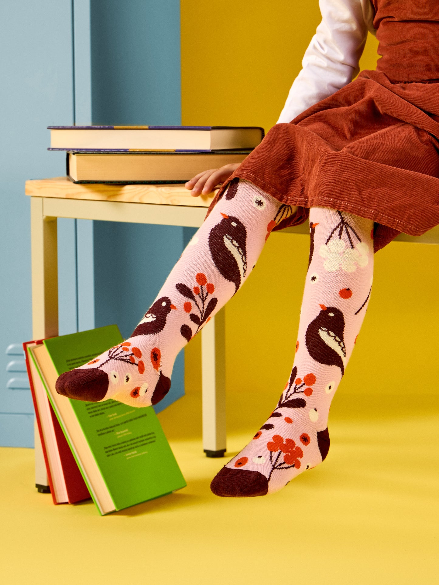 Kids' Tights Birds & Berries