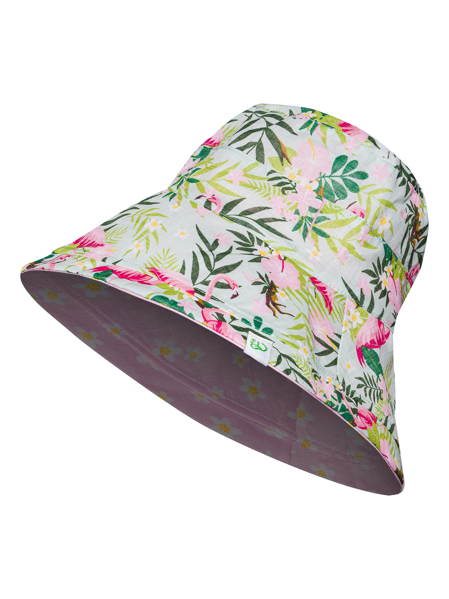 Women's Bucket Hat Tropical Flamingo