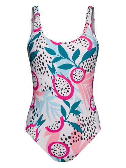 Women's One-Piece Swimsuit Dragonfruit