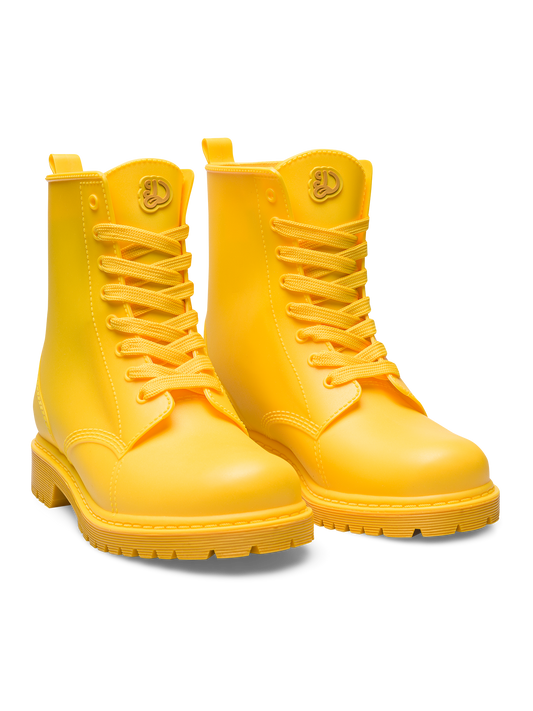 Yellow Women's Rain Boots