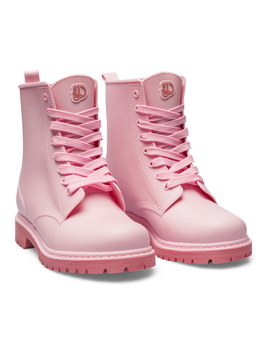 Pastel Pink Women's Rain Boots