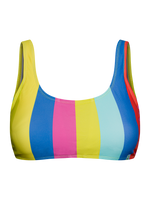 Sporty Bikini Top Summer Stripes