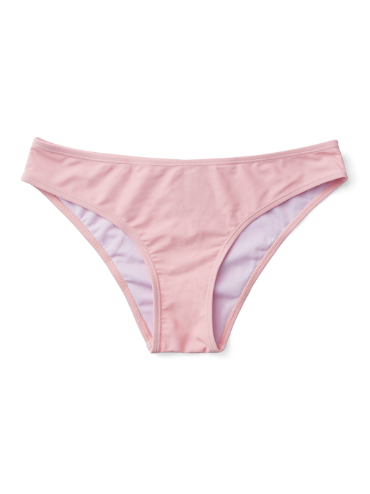 Cream Pink Bikini Briefs