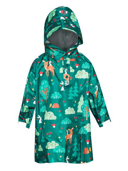 Kids' Raincoat Forest Friends