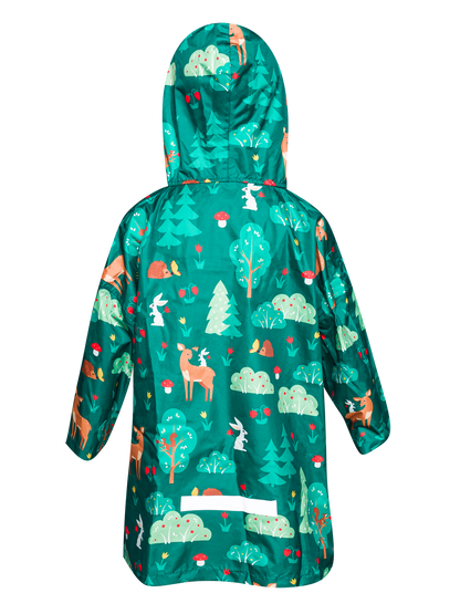 Kids' Raincoat Forest Friends