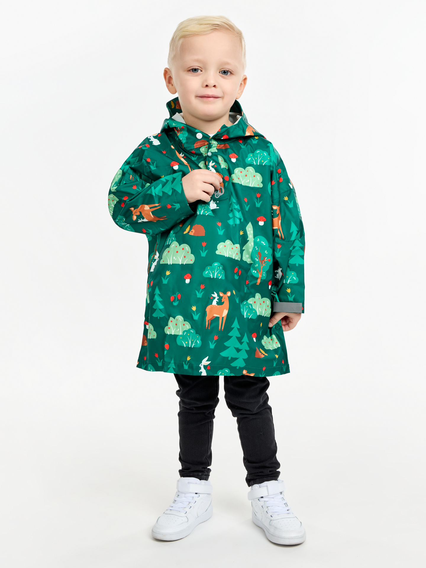 Kids' Raincoat Forest Friends