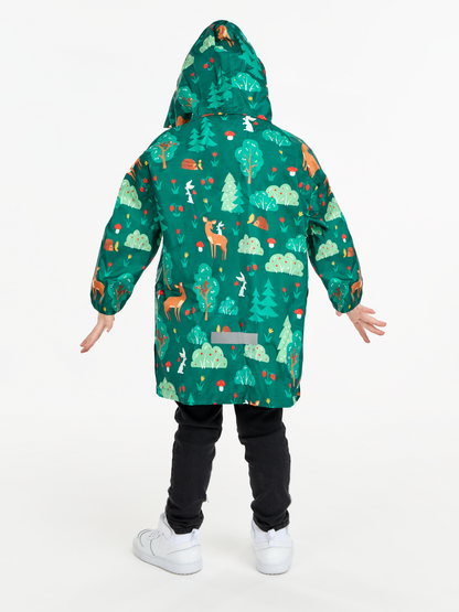 Kids' Raincoat Forest Friends