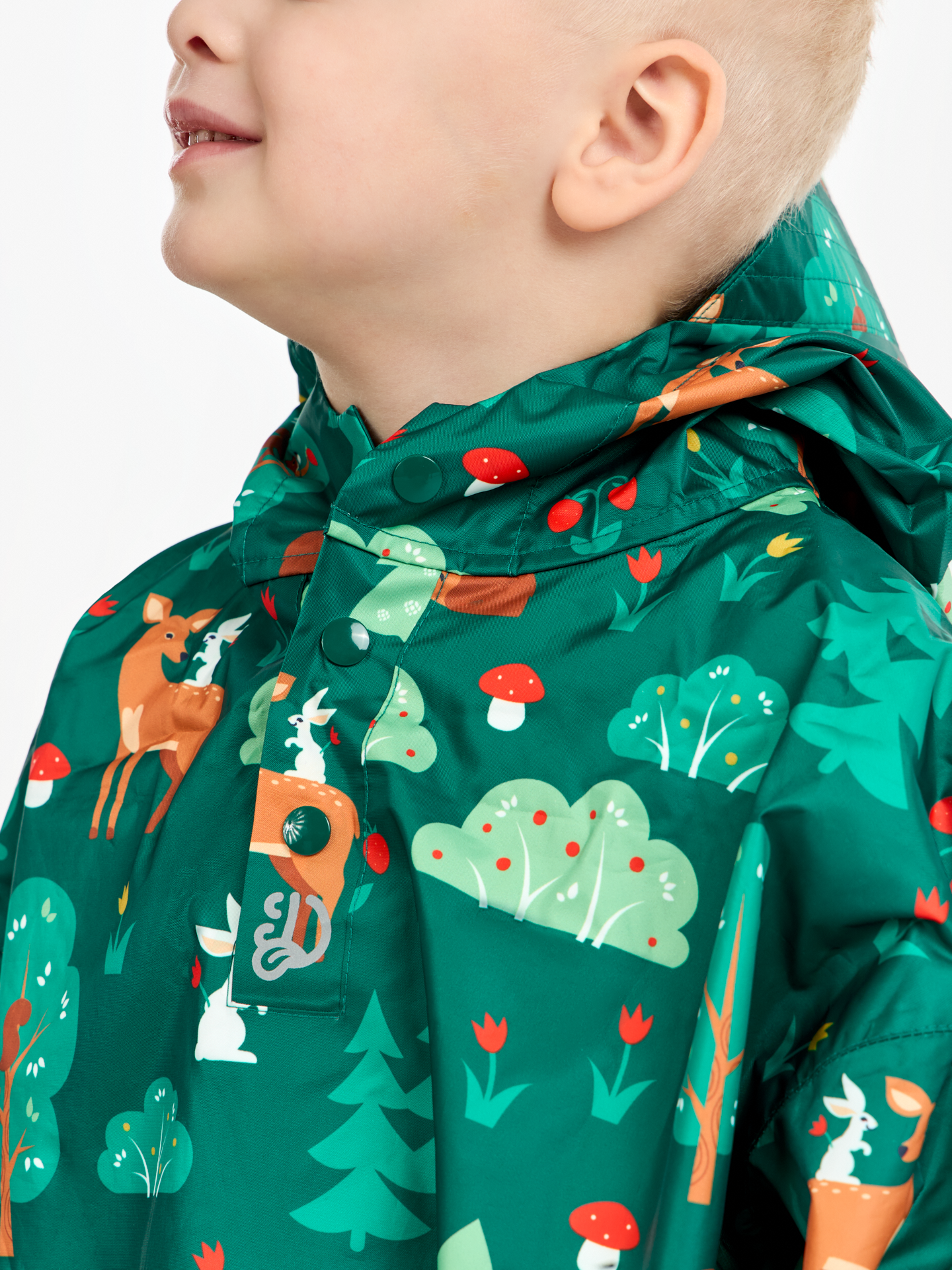 Kids' Raincoat Forest Friends