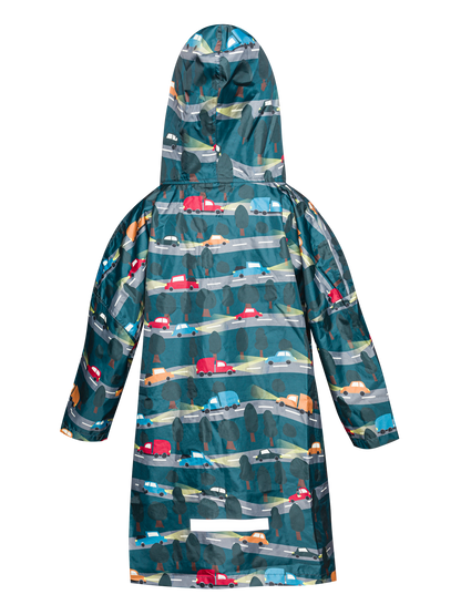 Kids' Raincoat Night Cars