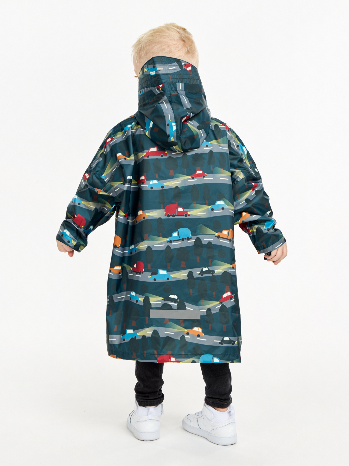 Kids' Raincoat Night Cars