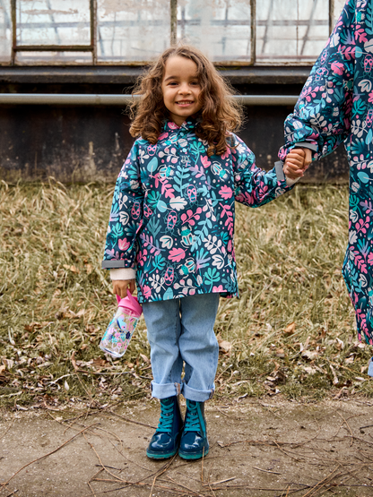 Emerald Blue Kids' Rain Boots