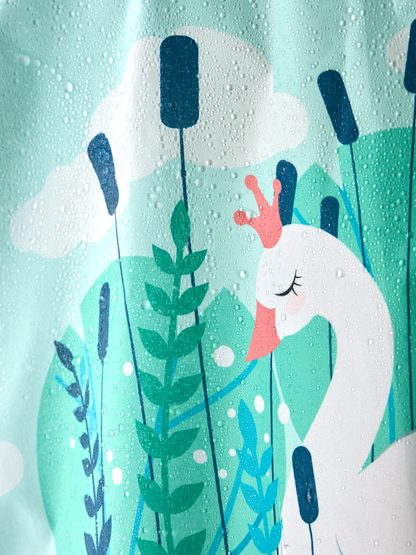 Kids' Raincoat Floating Swan