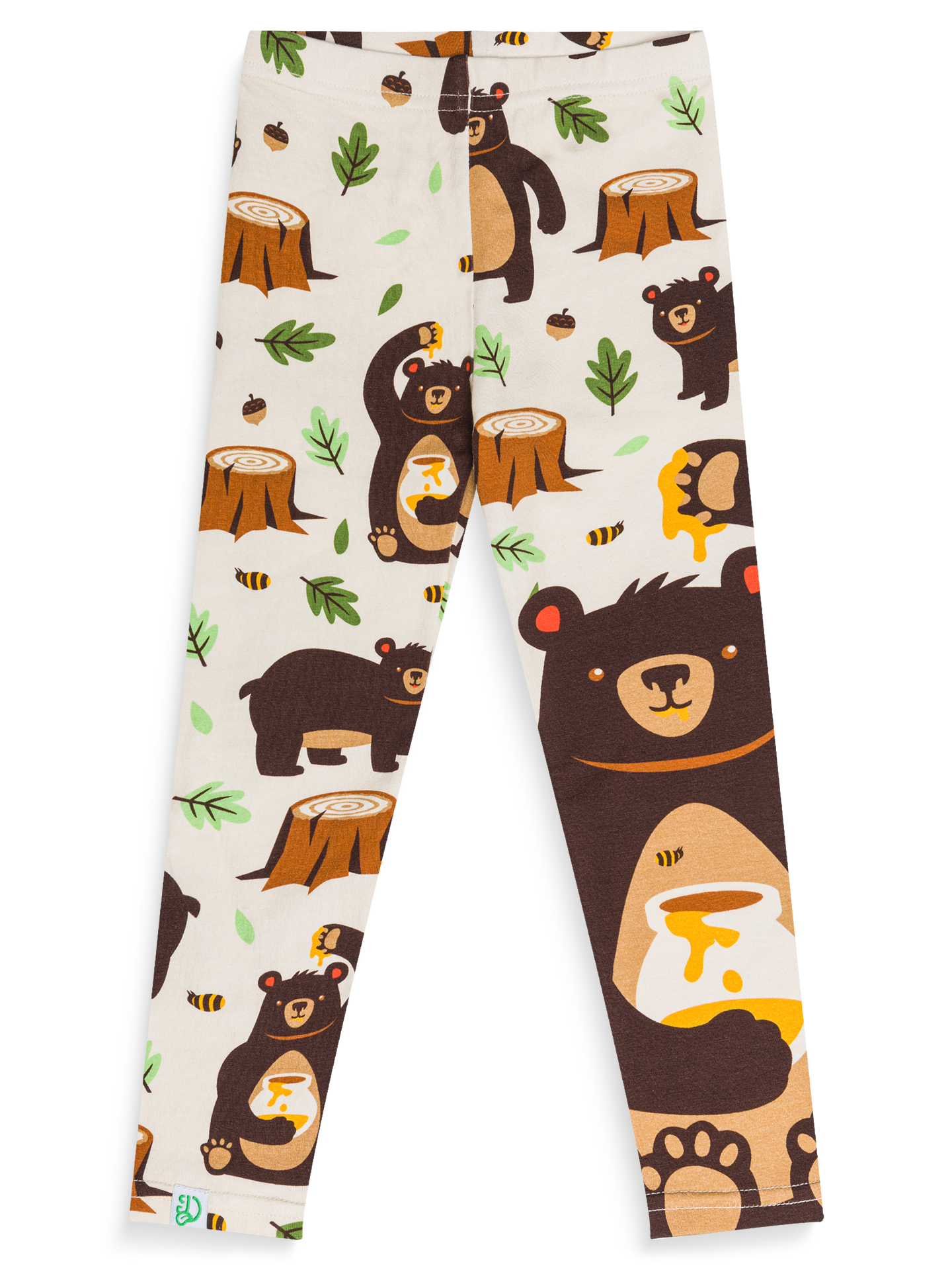 Kids' Cotton Leggings Hungry Bear