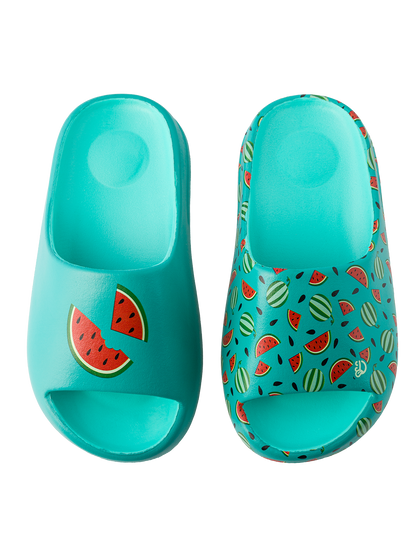 Kids' Chunky Slides Watermelon Season