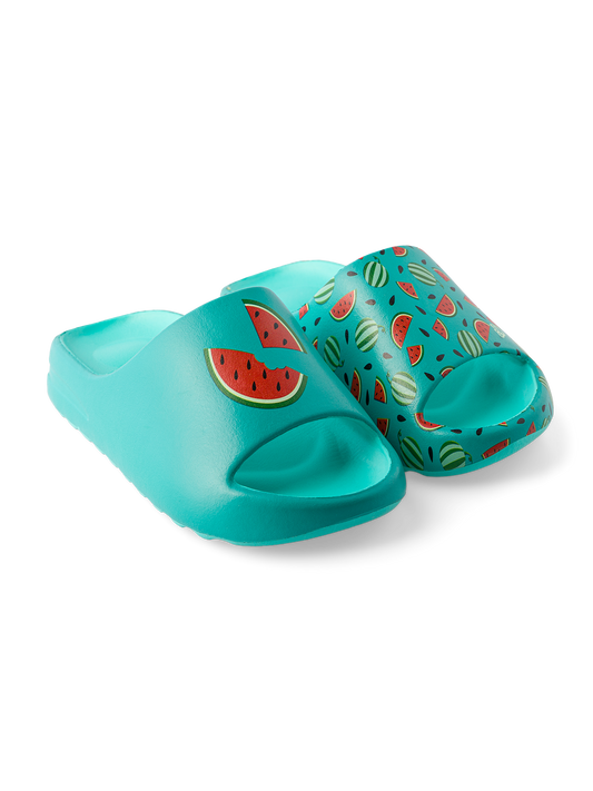 Kids' Chunky Slides Watermelon Season