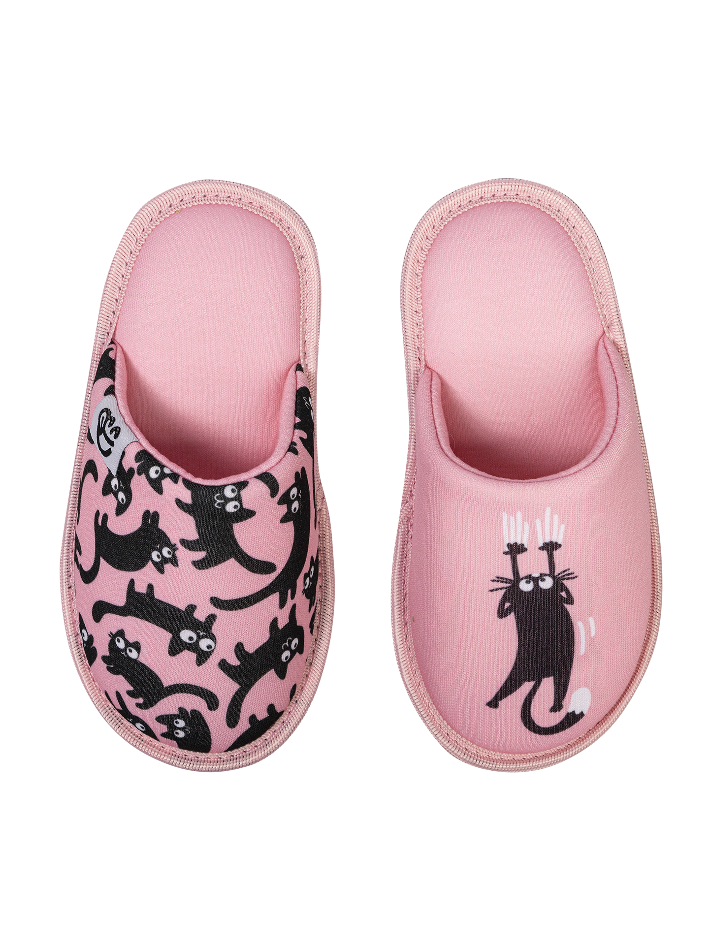 Kids' Slippers Pink Cats