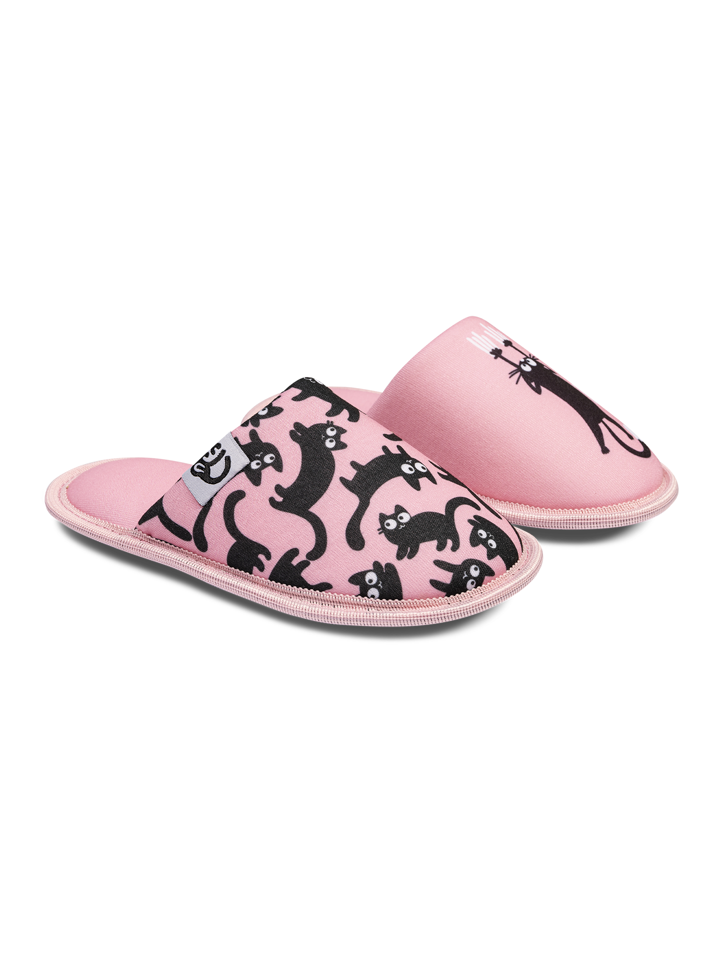 Kids' Slippers Pink Cats