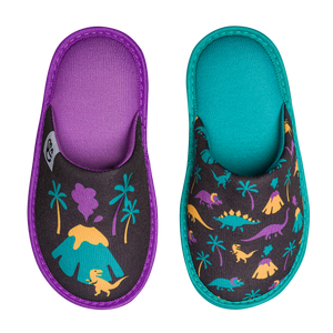 Kids' Slippers Dinos & Volcanos