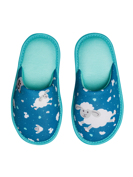 Kids' Slippers Sheep & Clouds