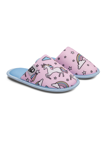 Kids' Slippers Rainbow Unicorn