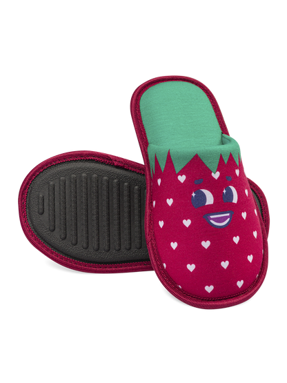 Kids' Slippers Happy Strawberries