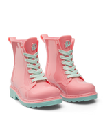 Flamingo Pink Kids' Rain Boots