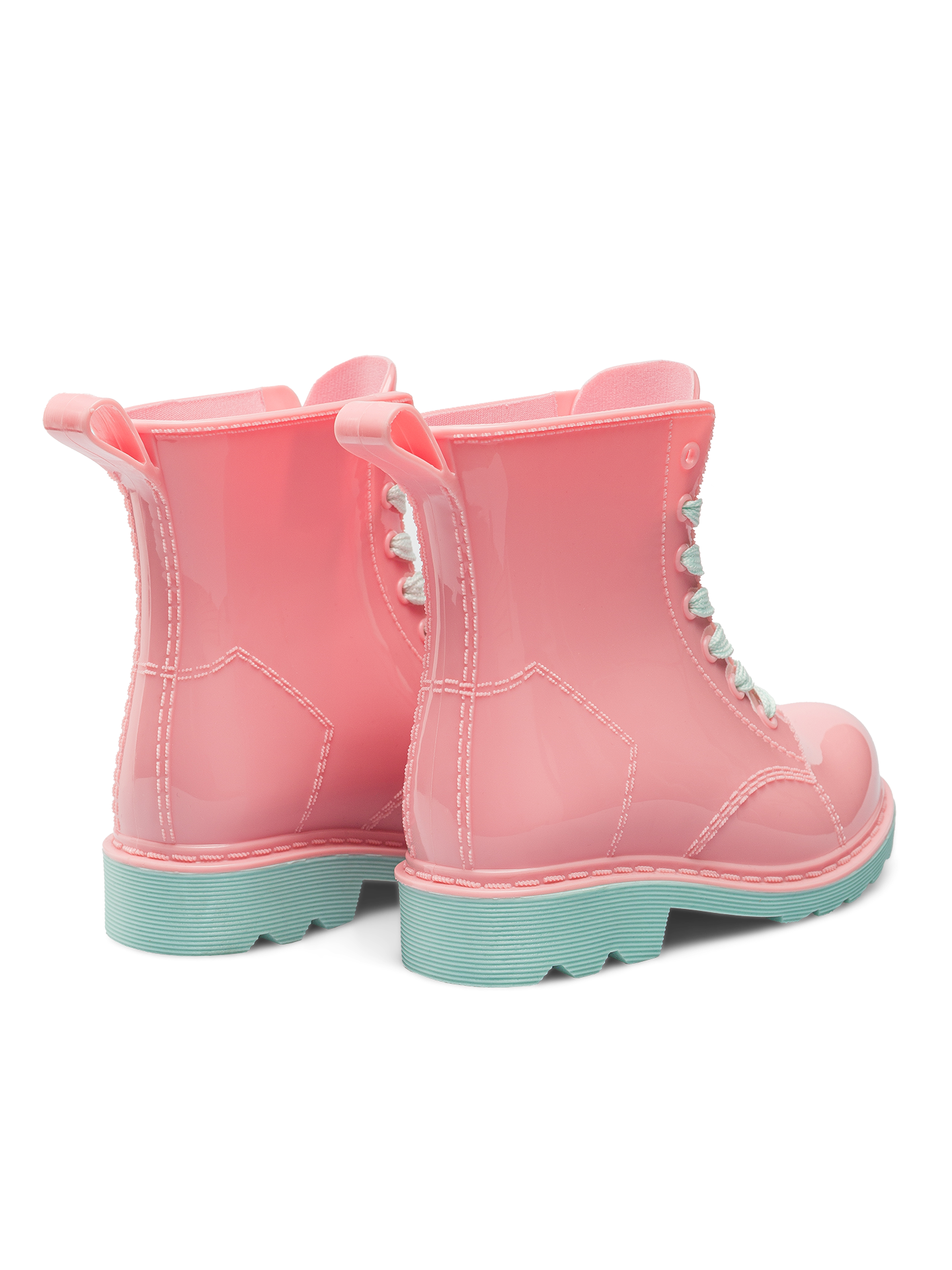 Flamingo Pink Kids' Rain Boots