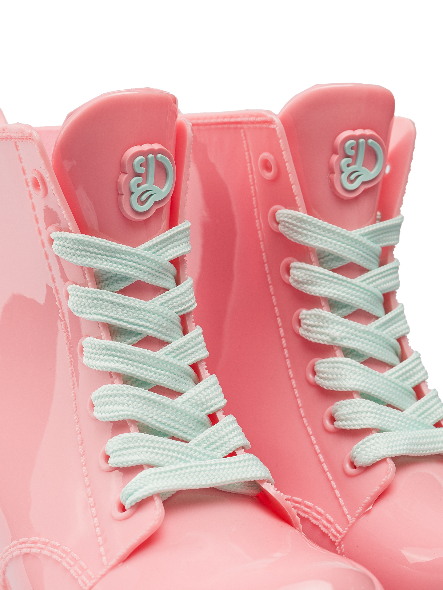 Flamingo Pink Kids' Rain Boots