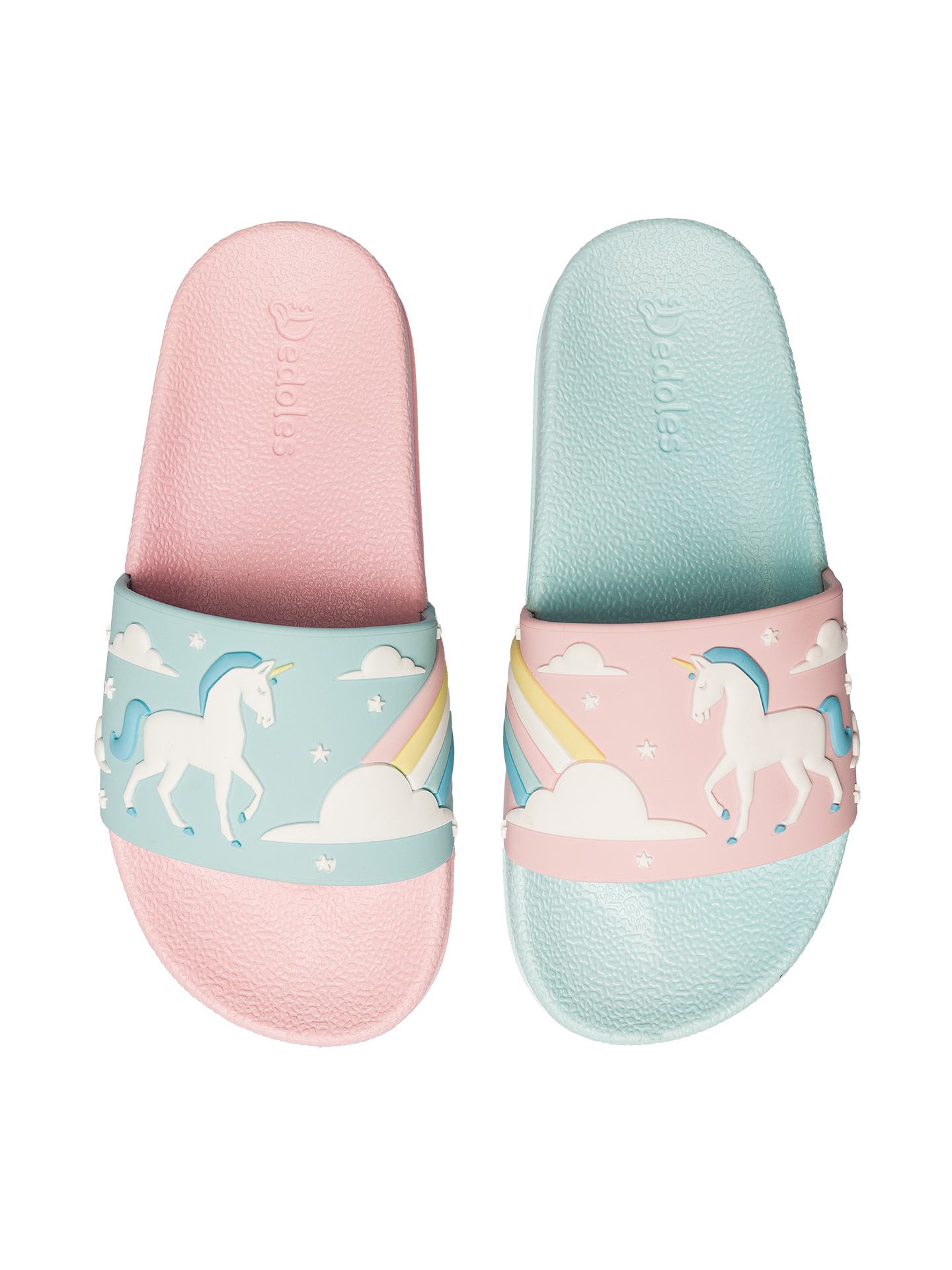 Kids´ Slides Unicorn & Rainbow