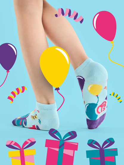 Kids' Ankle Socks Party