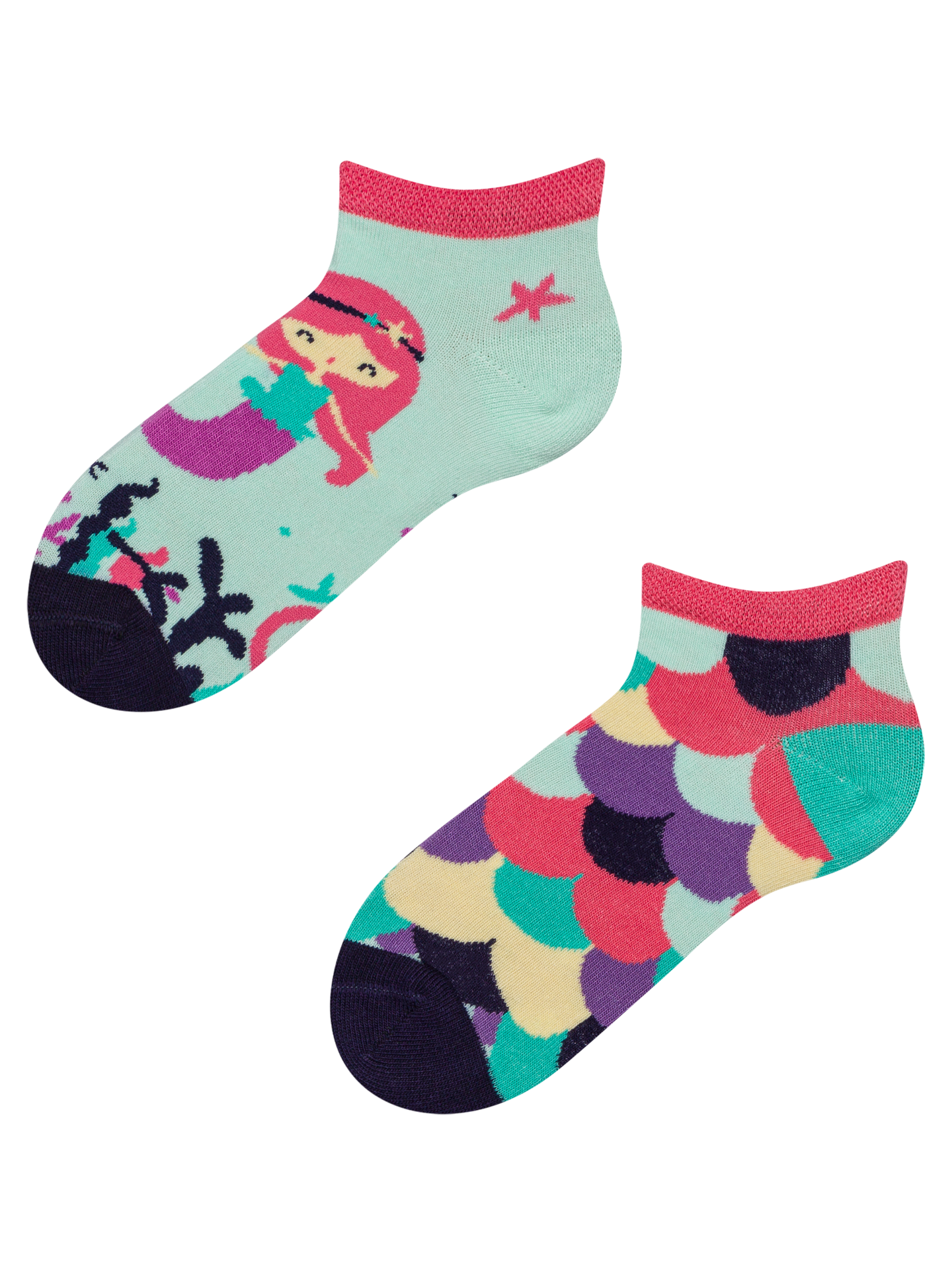 Kids' Ankle Socks Little Mermaid