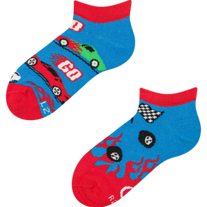 Kids' Ankle Socks Fast Cars