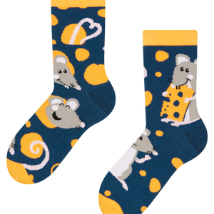 Kids' Socks Mouse & Cheese