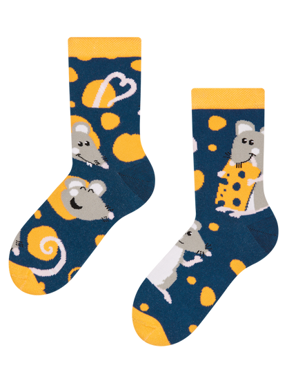 Kids' Socks Mouse & Cheese