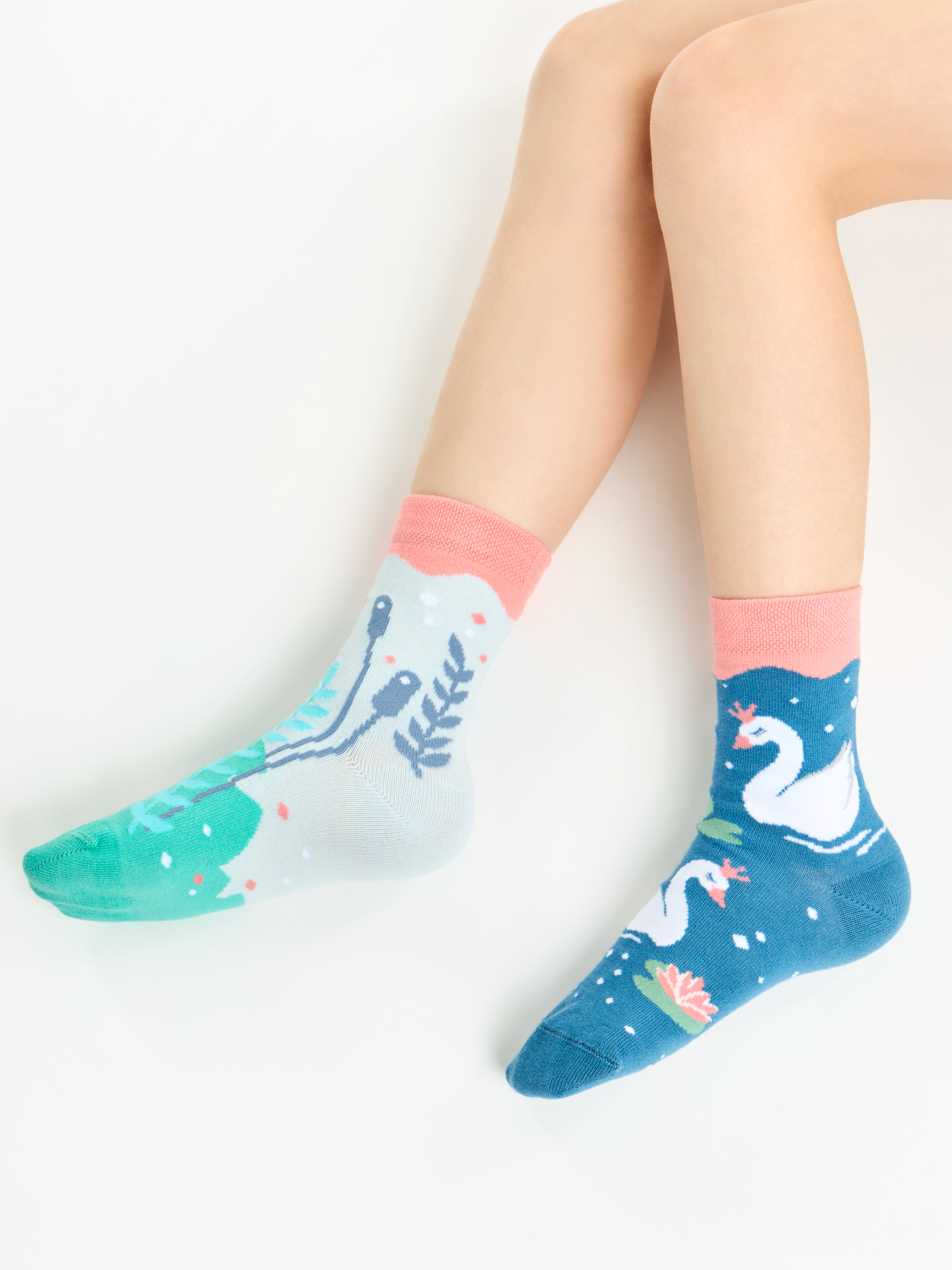 Kids' Socks Swans