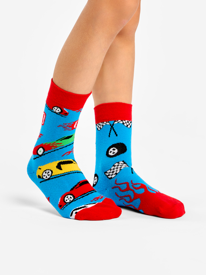 Kids' Socks Fast Cars